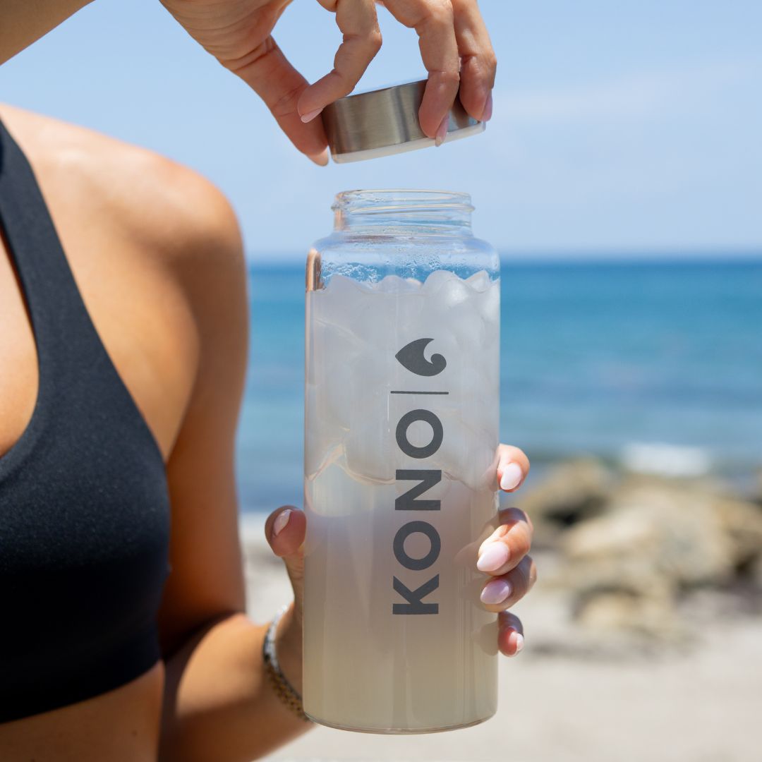 Glass KONO Water Bottle