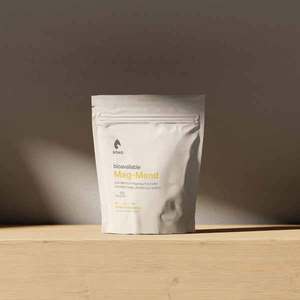 bio available Mag men Lemon and Chamomile
