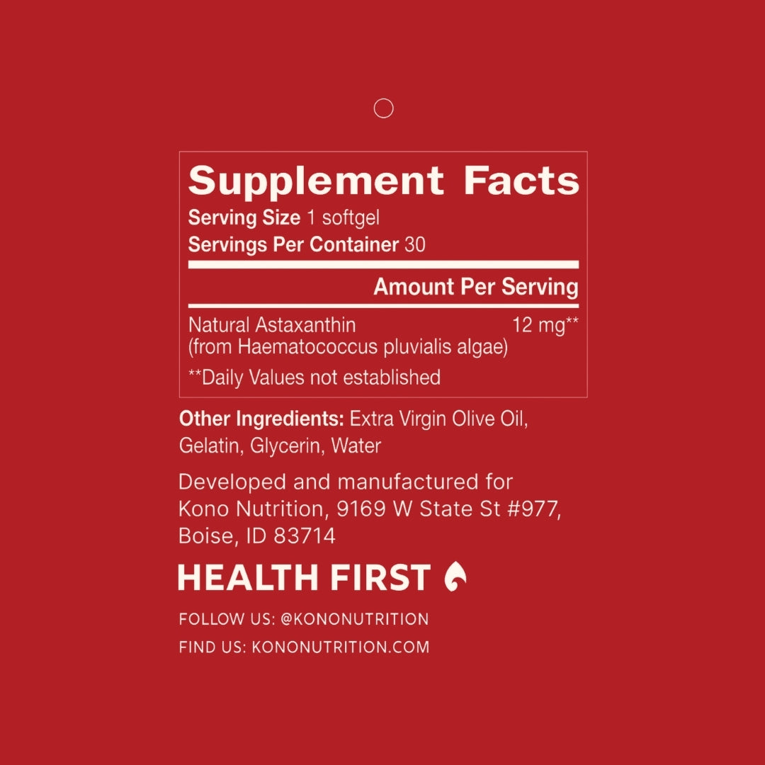 freshwater Astaxanthin