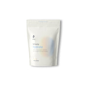 KONO full body Hydrate+ organic citrus electrolyte powder—front view of resealable pouch product photo on white background.