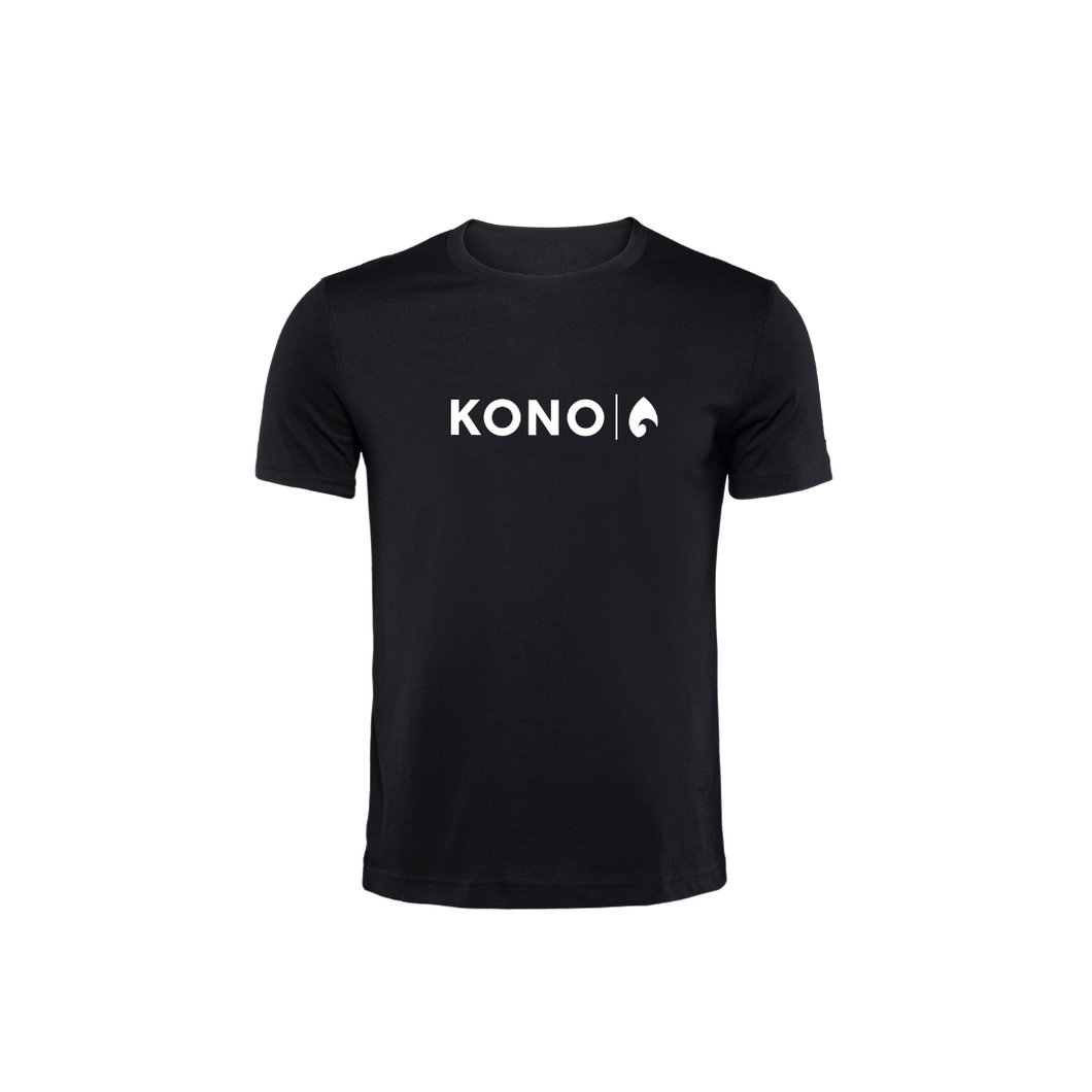 KONO Men's Tri Blend T-Shirt (Black)