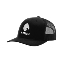 Load image into Gallery viewer, KONO Mesh Snapback Hat (Black)
