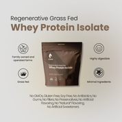 Regenerative Grass Fed Whey Protein Isolate